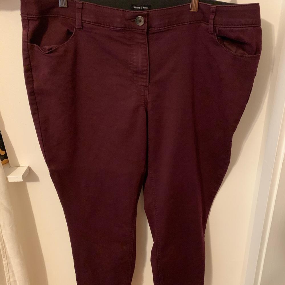 Stitch Fix Violets and Roses pants
